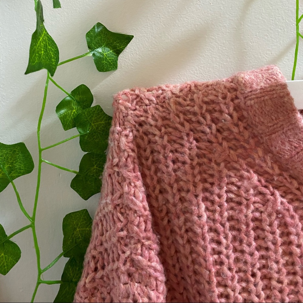 Dusty Pink Sweater By American Eagle